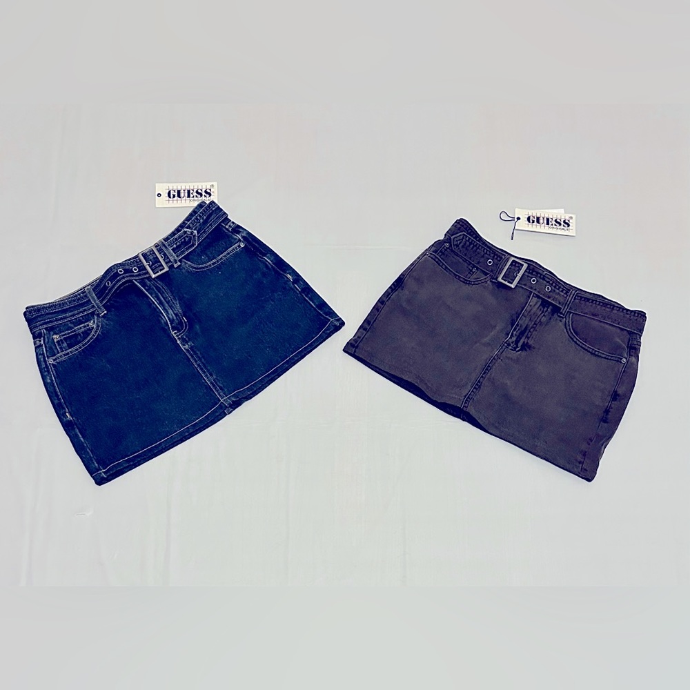 GUESS Originals Belted Denim Skirt bundle